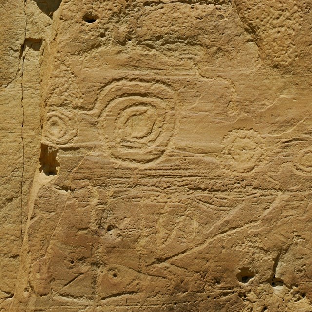 Chaco Canyon Pictograph