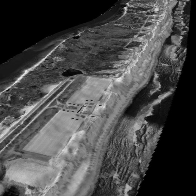 Screenshot of historical topography report cover page