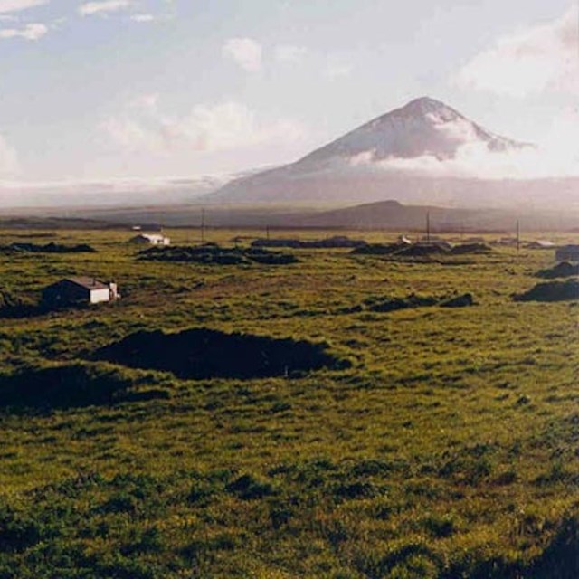 Fort Glenn provided aerial defensive cover for U.S. bases in Unalaska Bay during WWII