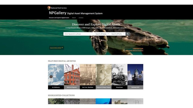 Screenshot of NPGallery