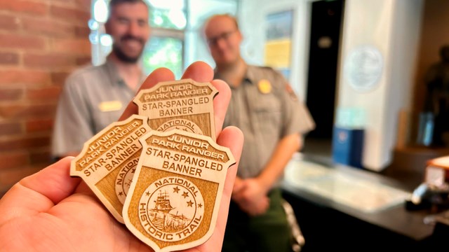 Star-Spangled Trail Junior Ranger Badges