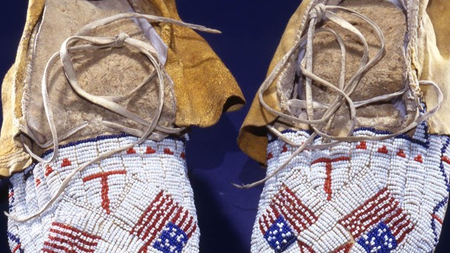 American Flag Moccasins