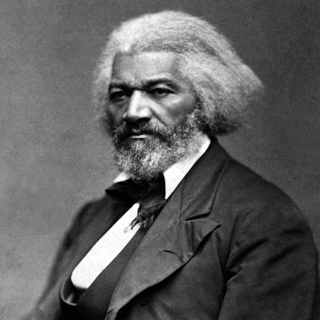 portrait of Frederick Douglass circa 1879