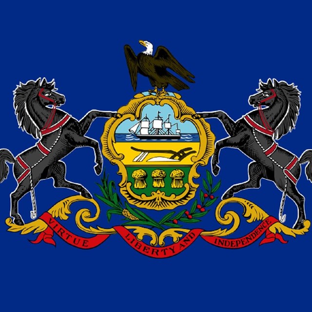 State flag of Pennsylvania, CC0