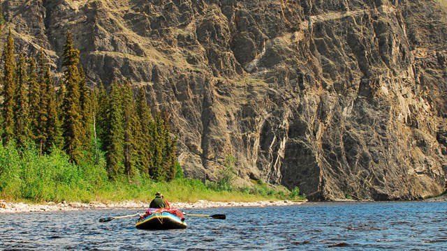 Rafters on the Charley River