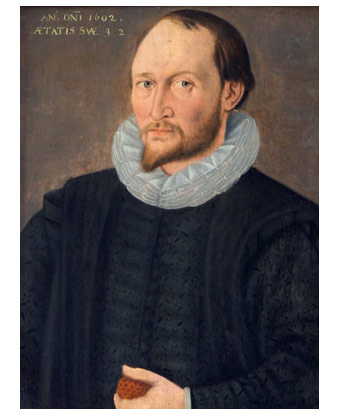 Portrait of Thomas Hariot, 1602.
