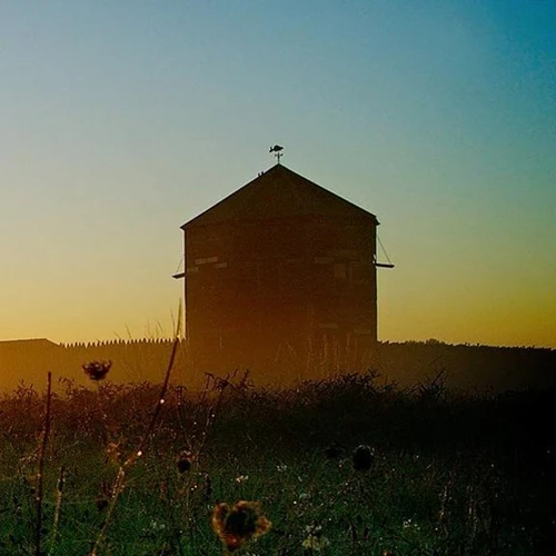 A view of Fort Vancouver at sunrise.
