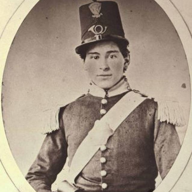 Photo of Luther Ladd, who died in the Pratt Street Riot, April 18, 1861 Photo of Luther Ladd, who died in the Pratt Street Riot, April 18, 1861