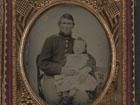 Image of a father with his young daughter
