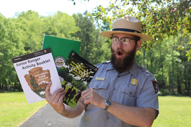 Ranger holds three Junior Ranger Programs