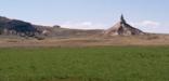 Chimney Rock was an important emigrant landmark in western Nebraska