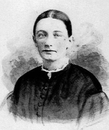 An image of Civil War nurse Cornelia Hancock