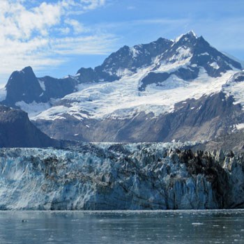 Face of Johns Hopkins Glacier