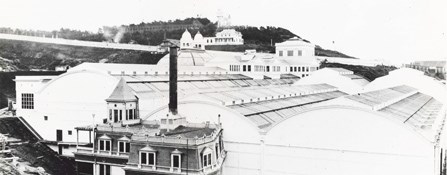 historic photo of Sutro Baths