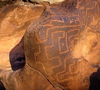 ROCK ART ALONG COLORADO RIVER