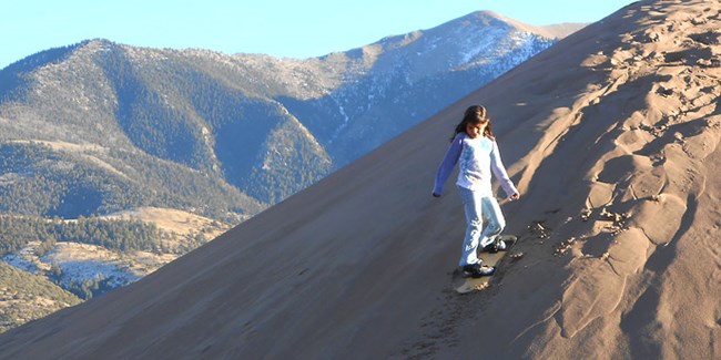 Sandboarding Girl