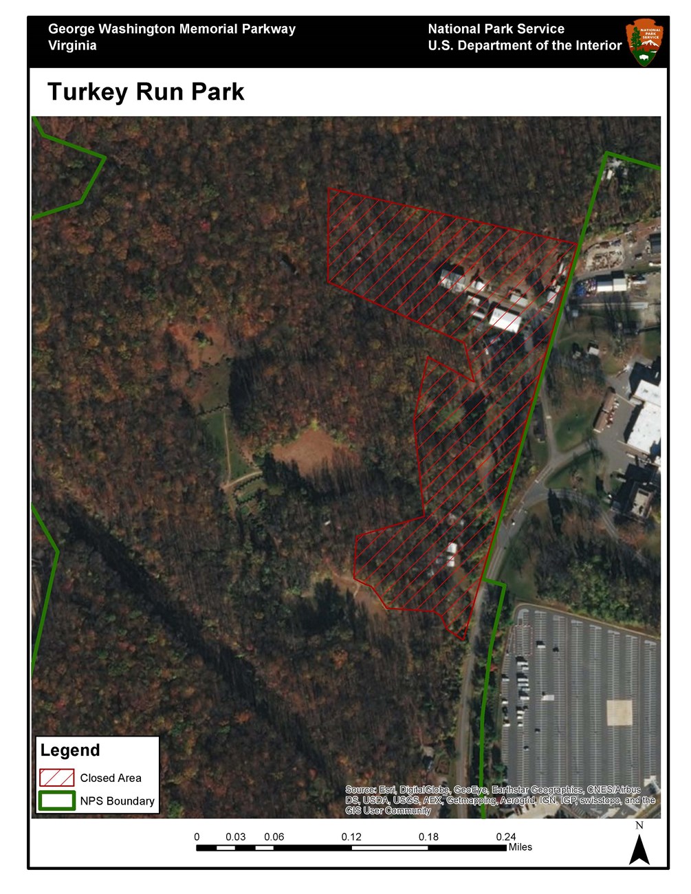 Claude Moore closure areas