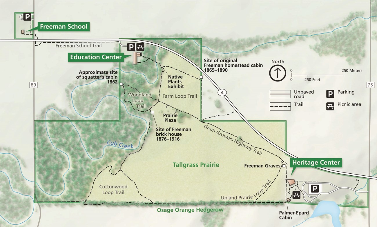 Homestead trail map