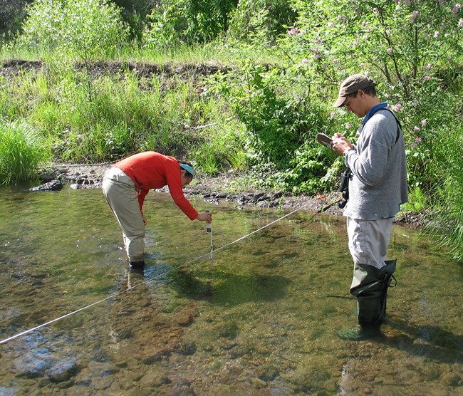 Streams monitoring at Gila Cliff Dwellings National Monument