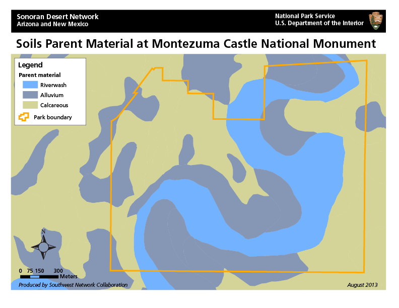 Soils of Montezuma Castle NM