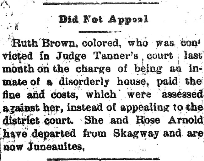 Newspaper headline reading, "Did Not Appeal"