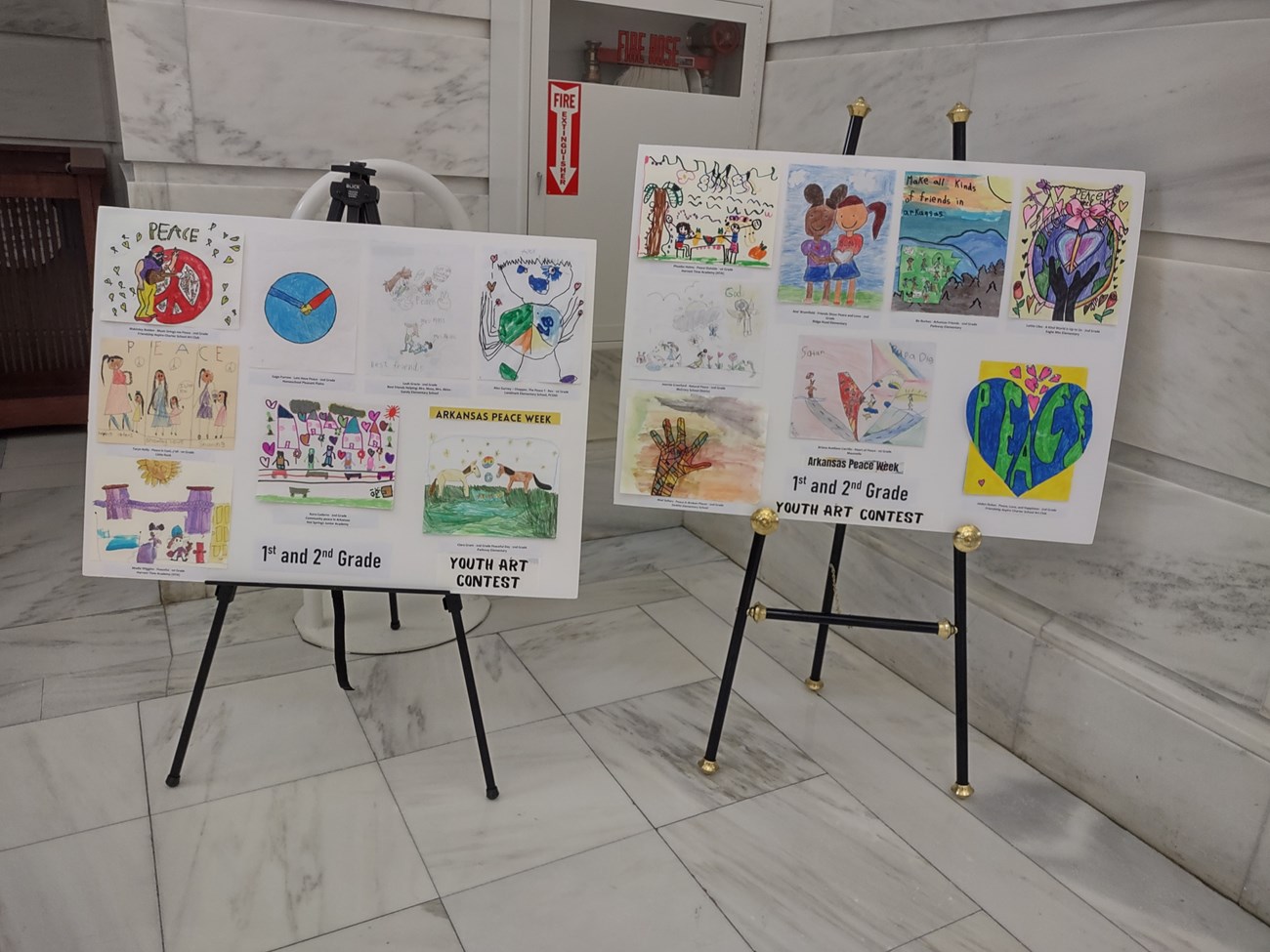 lt= Arkansas Peace Week Art Contest Entries