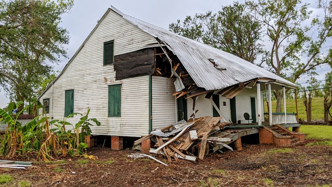 Sorapuru House Damage