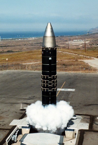 MX Peacekeeper test launch