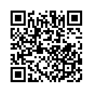 A black and white QR code.