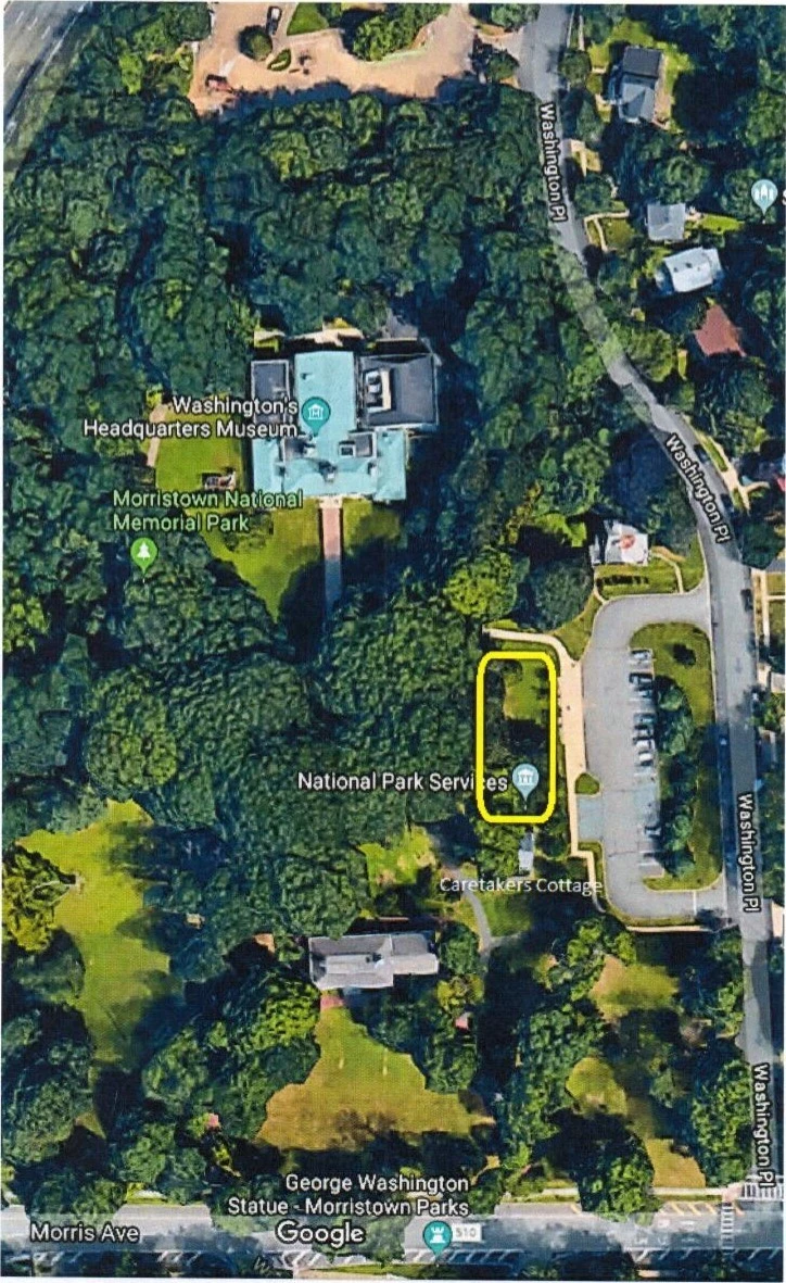 DDA HQ A satellite image detailing an area for demonstrations