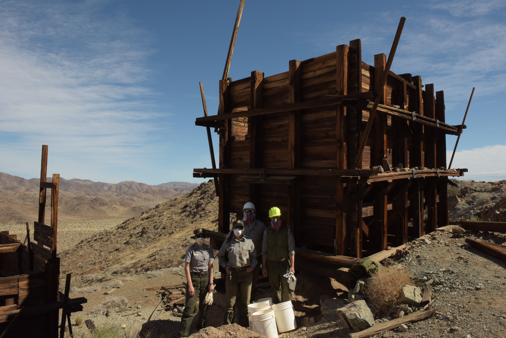 Stabilization project at the Silver Bell Mine