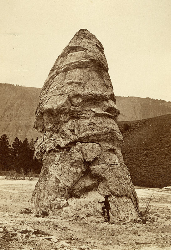 Liberty Cap, Mammoth Hot Springs