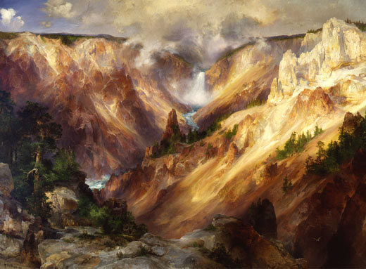 The Grand Canyon of the Yellowstone by Thomas Moran