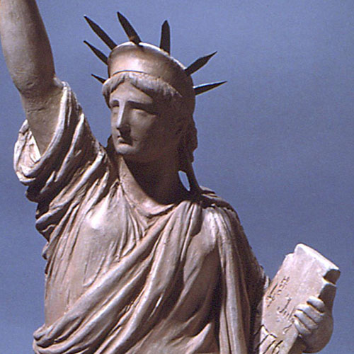 Maquette of the Statue of Liberty