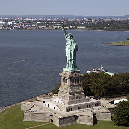 Statue of Liberty on Ellis Island