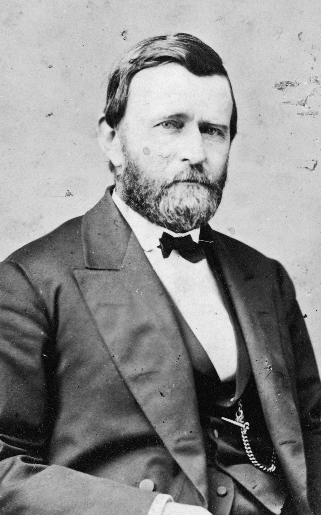 Ulysses S. Grant, half-length portrait, facing front