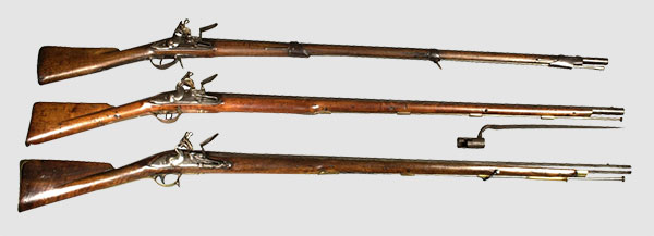 Image of Muskets and Bayonet