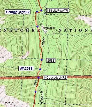 North Cascades National Park Boundary