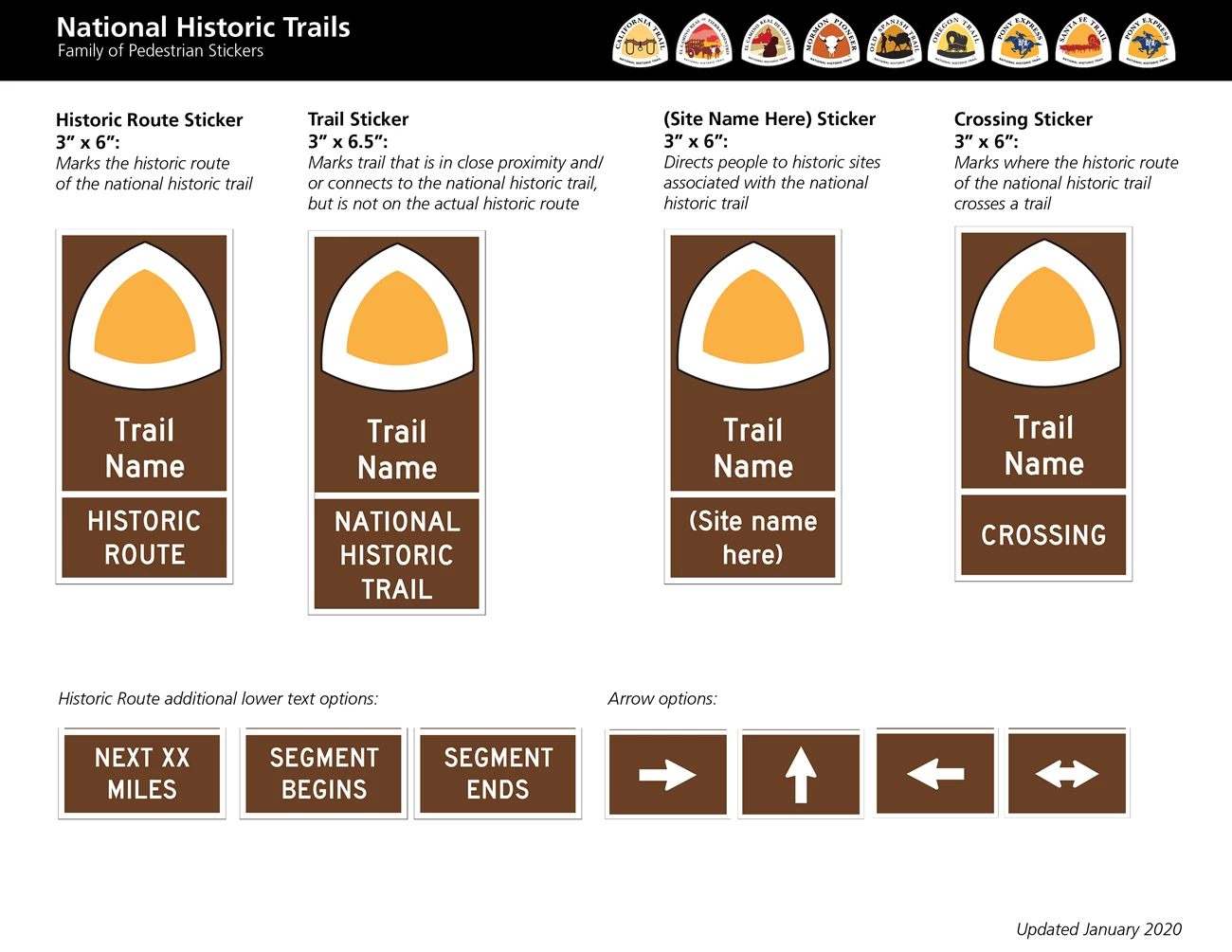 Preview image of the family of road signs PDF