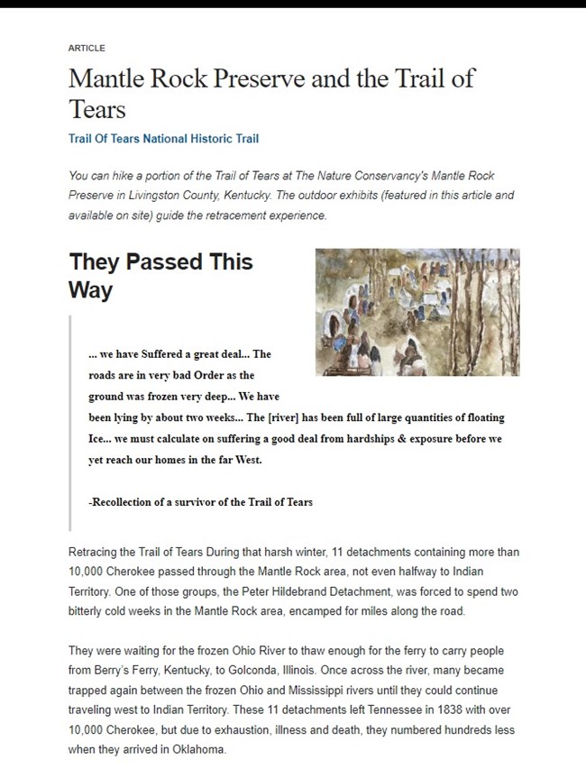 lt= A screenshot of a computer screen showing a digital exhibit webpage. Full text description is available at link.