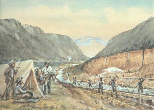 Hydraulic Gold Mining
