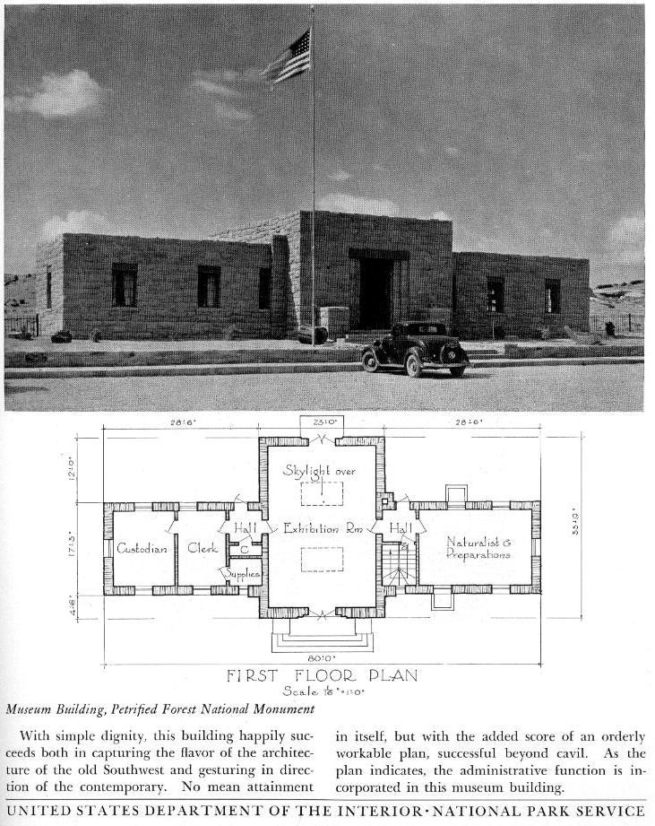 1935 description of rainbow forest museum