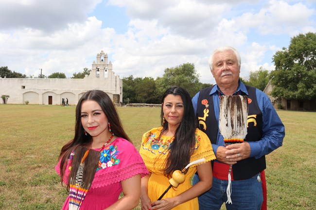 Family at Mission San Juan