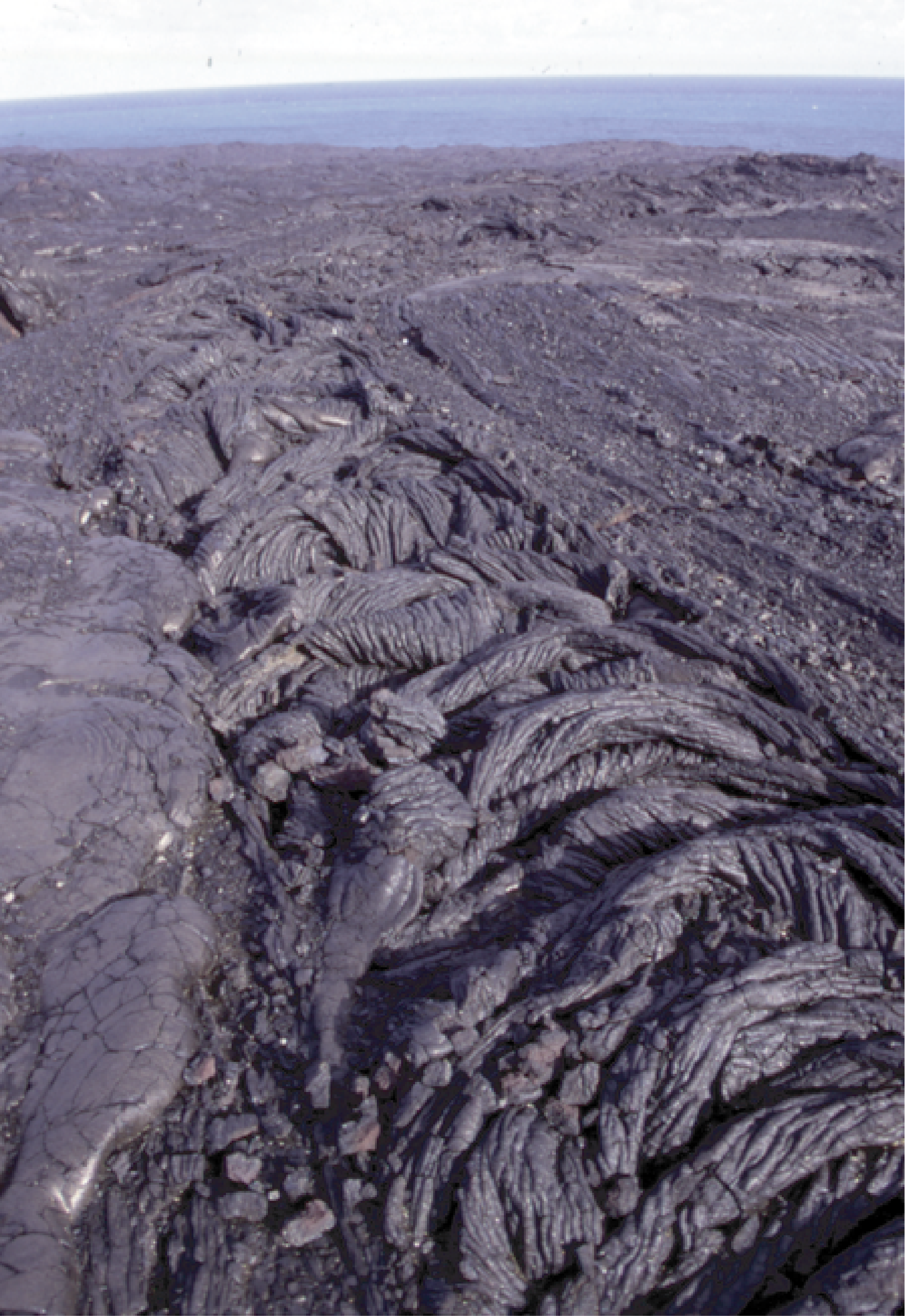 pahoehoe lava