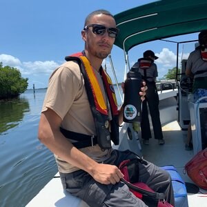 Intern on boat