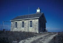 school house before Garden Club renovation