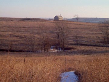 Lower Fox Creek School on the Southwind Nature Trail