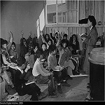 Students at the Tule Lake Segregation Center