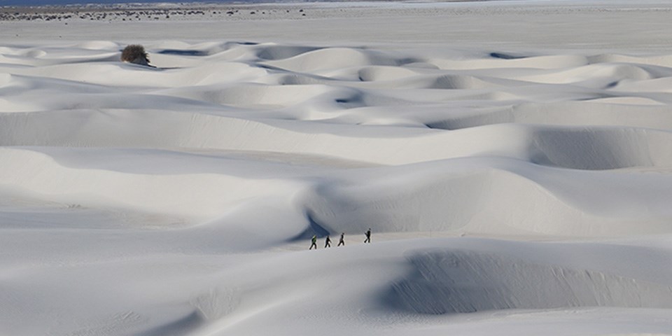Aerial view of Alkali Flat