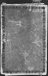 Cover of Thomas Moran's diary.